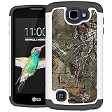 LG K4 Case, LG Optimus Zone 3 Case, LG Spree Case, UrSpeedtekLive [Shock Absorption] Dual Layer Hybrid Defender Cover Case for LG Optimus Zone 3 / LG K4 / LG Spree / Rebel LTE - Camo Tree