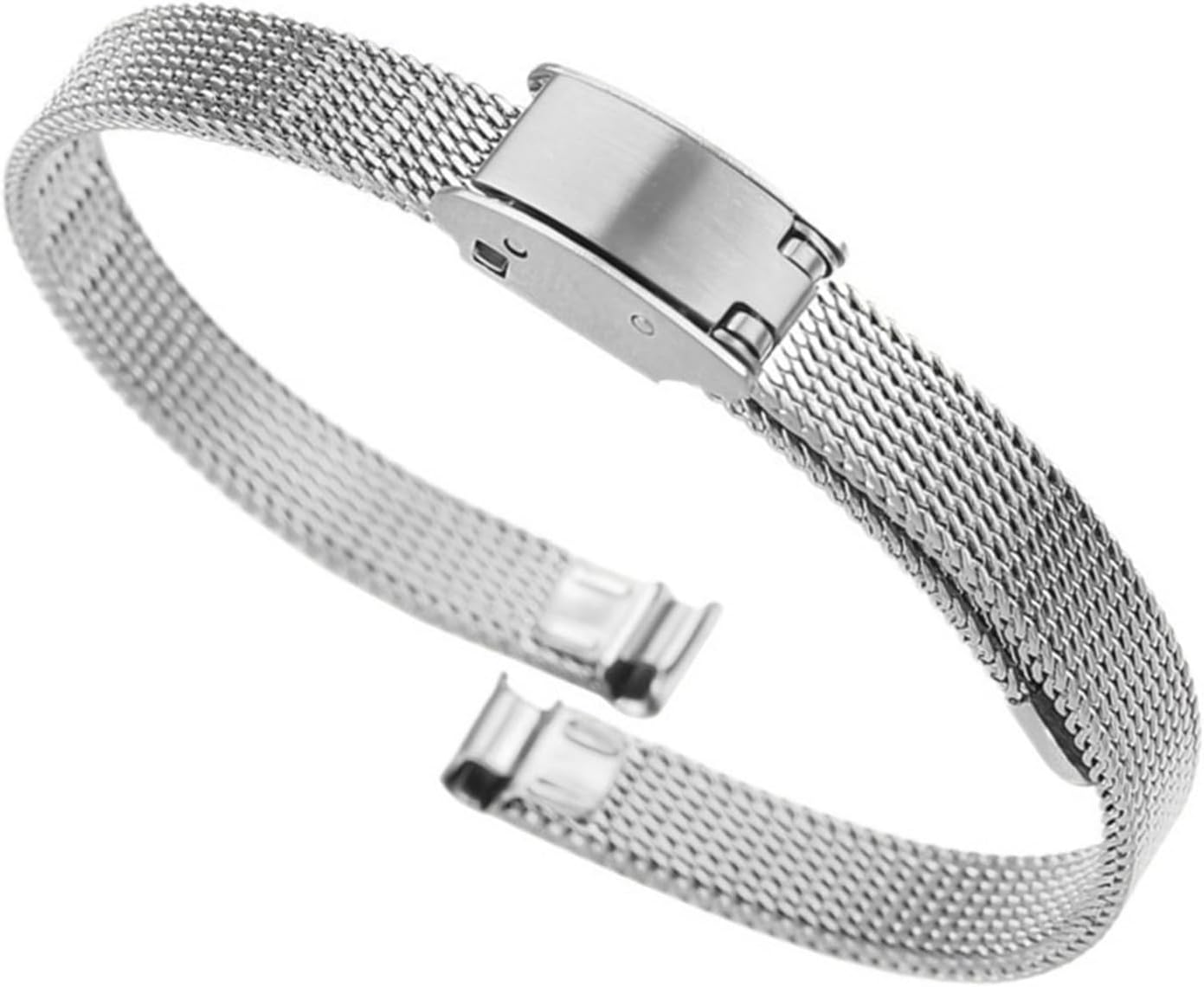 Women's Watch Band 6mm 8mm 10mm 12mm Small Size Watch Strap Metal Wristband