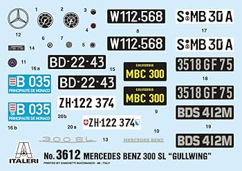 Amazon | イタレリ 1/16 メルセデス・ベンツ 300 SL