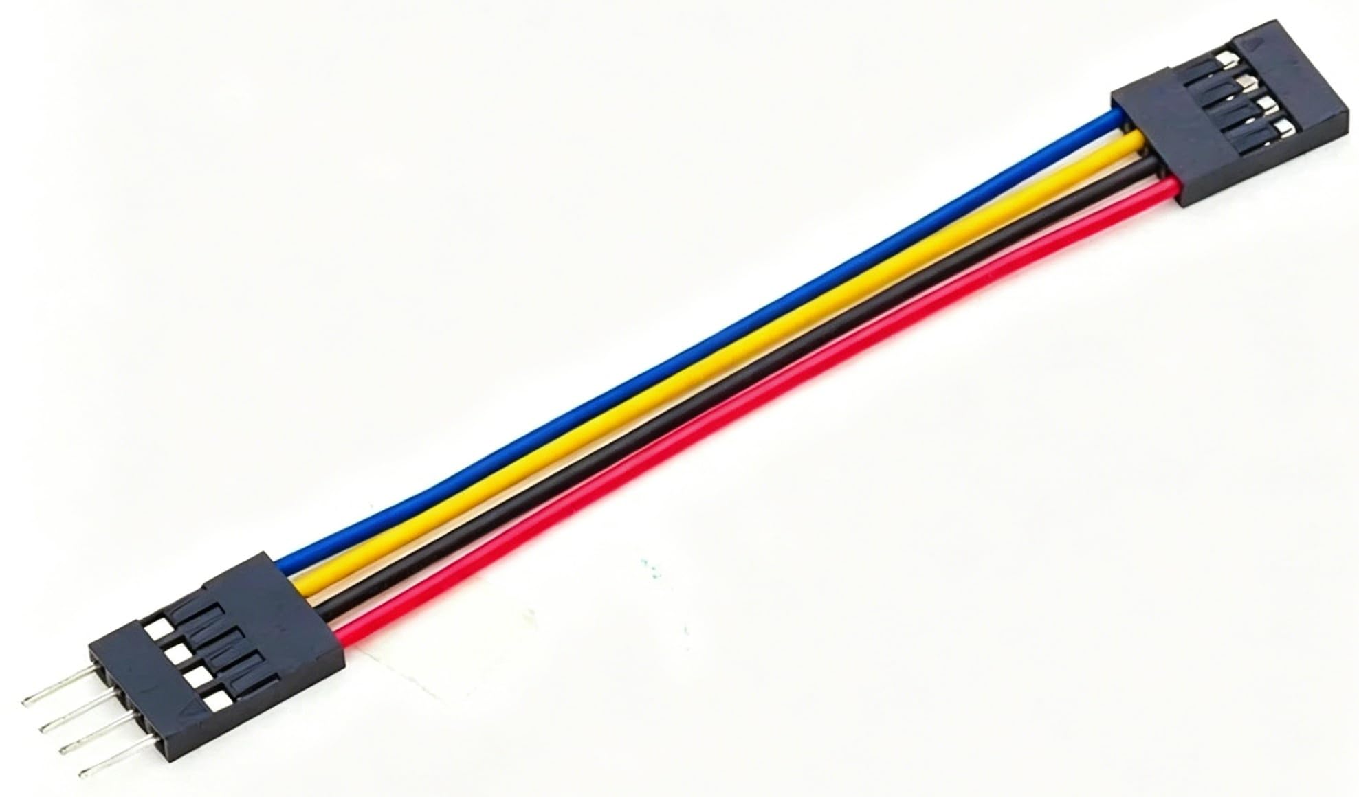 10 Uds. Cable Dupont de paso de 2,54 MM hembra/macho 2P 3P 4P 5P 6 7 8 10 12 Pin conector de Cable Dupont Cable de puente 10Cm/20Cm/30Cm