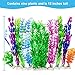 CousDUoBe 9 Pack Large Aquarium Plants Artificial Aquatic Plants, simulate Plants and Aquarium Landscape vividly (12inch)