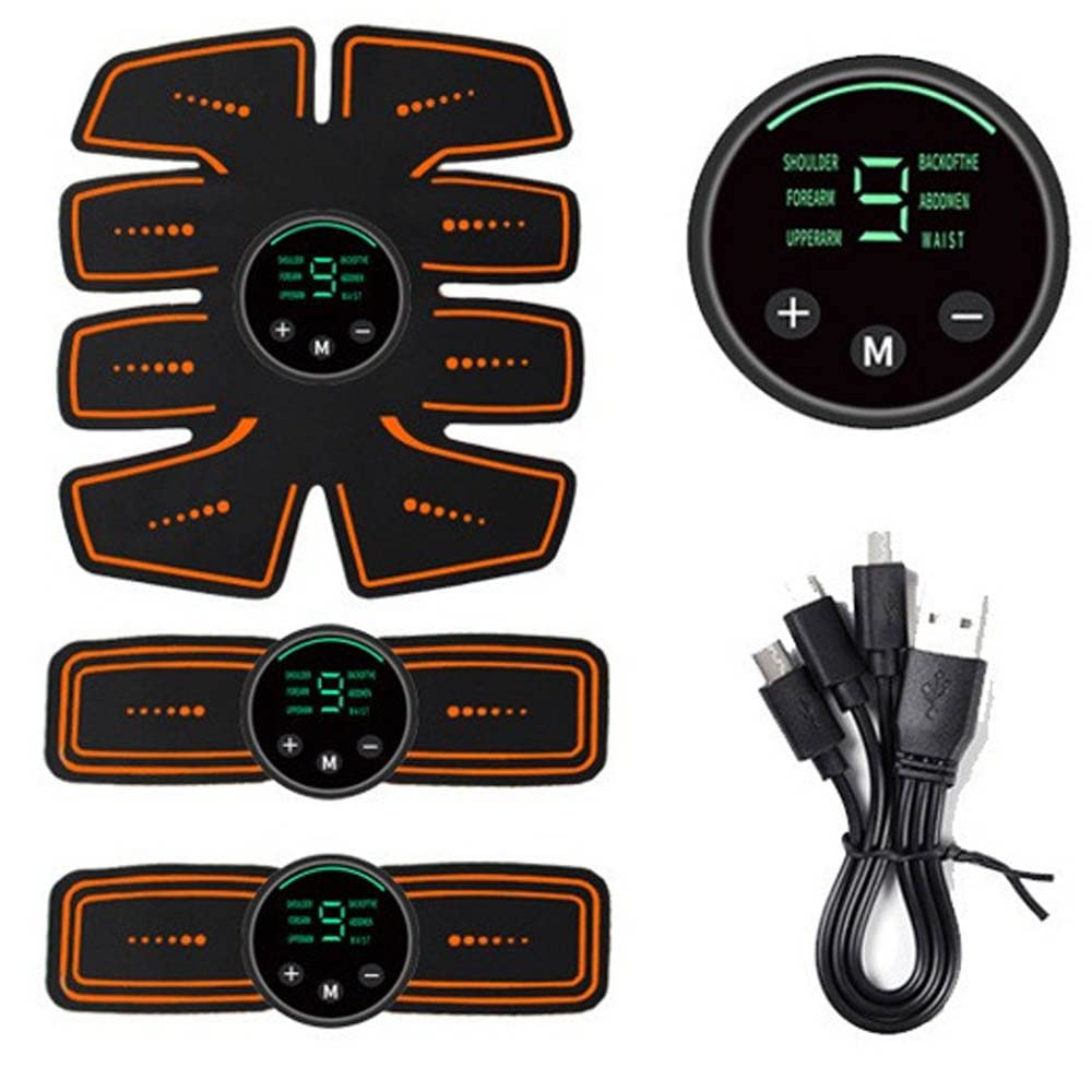 XININ 6Modes Estimuladores Entrenador De Cadera Abdominales Entrenador Muscular Estimulador De Músculo Hogar EMS Equipo De Fitness Abdominal Brazo De Pierna Toner