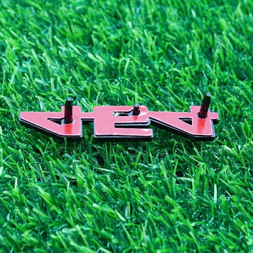 Image of Right & Left Badge 3D Emblems Nameplate Replacement for 3975410 1970-1974 inch454 inch 2Pc (Gloss Black)