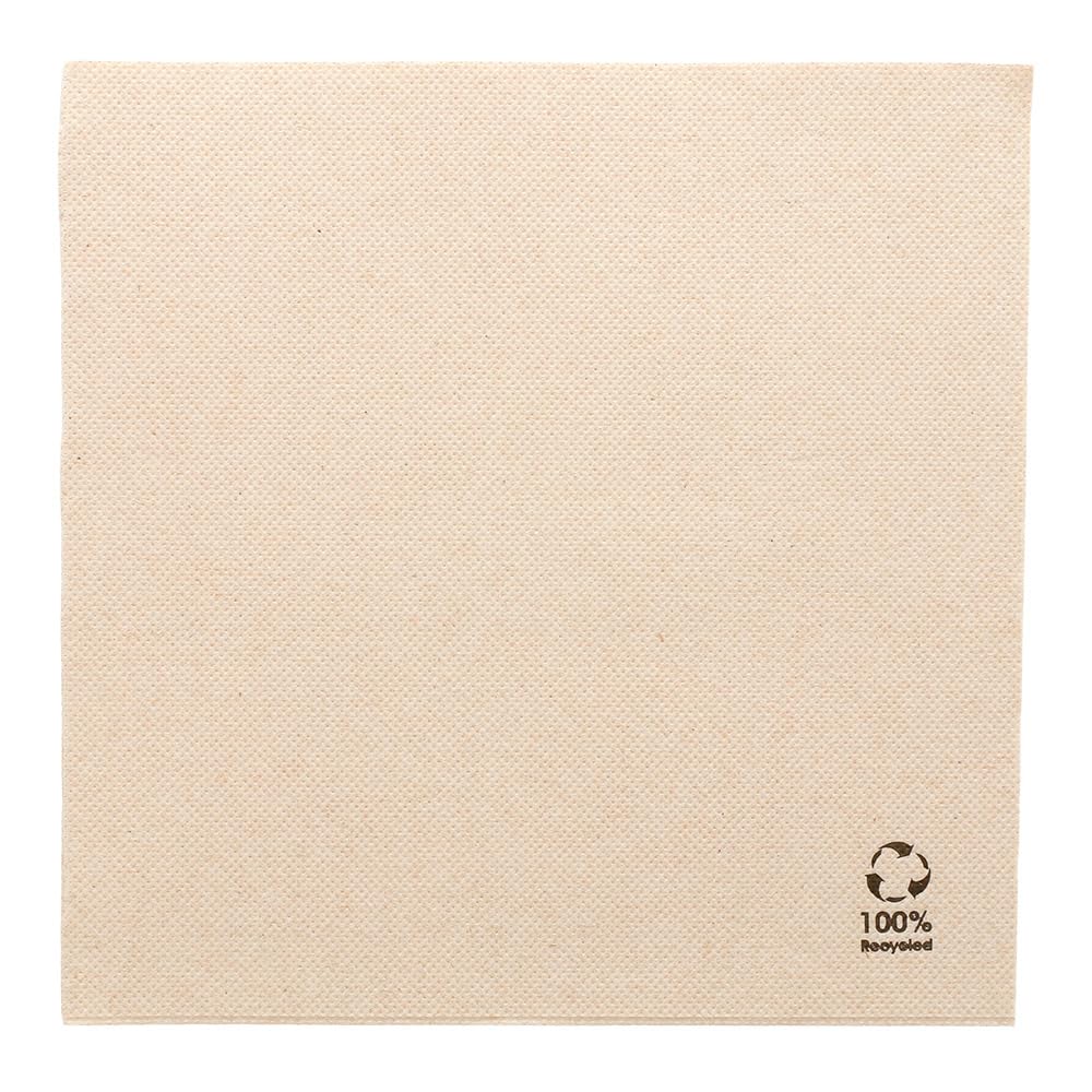 García de pou Serviettes 'Double Point' 18 G/M2 39X39 Cm Naturel Tissue