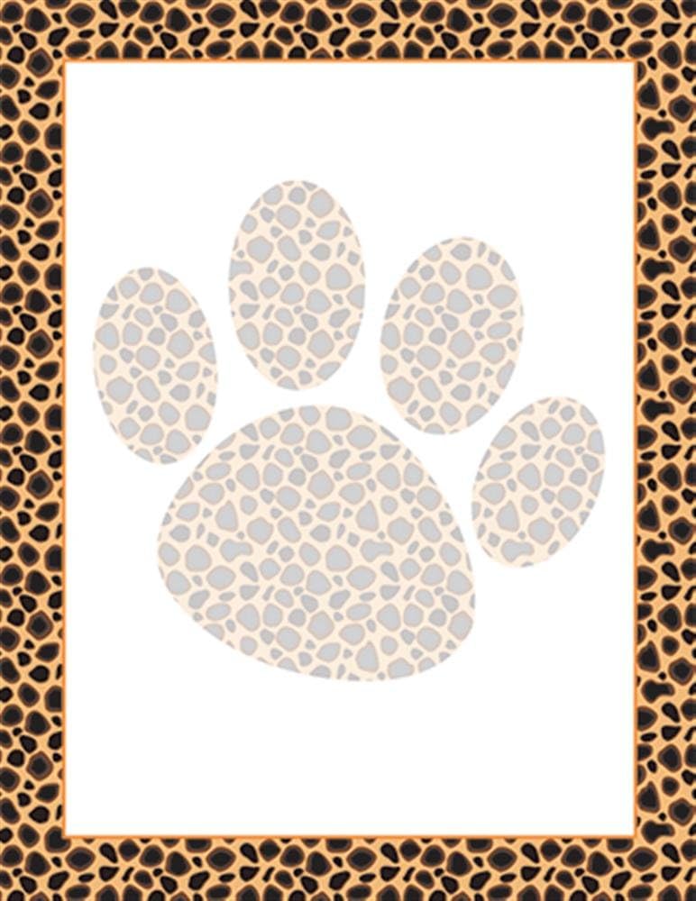 Computer Paper Cheetah Paw 8.5X11 Photo Quality Paper Office Products