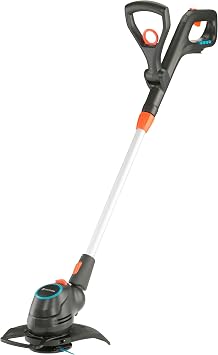 Gardena Battery Trimmer ComfortCut 23/18V P4A without battery Lawn strimmer with 230-mm cutting diameter, telescopic shaft and pivoting trimmer head 14701-55