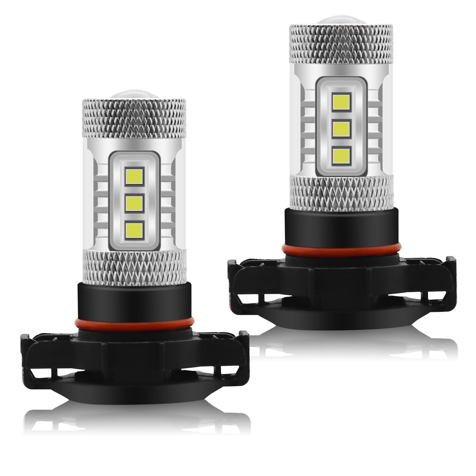 ZHHXYanh H16 Led Fog Light Bulbs, 12V 5202 Daytime Running Lights Bulbs Fog Lamp Bulbs, PS19W DRL Fog Lamp Bulbs White Canbus Error Free