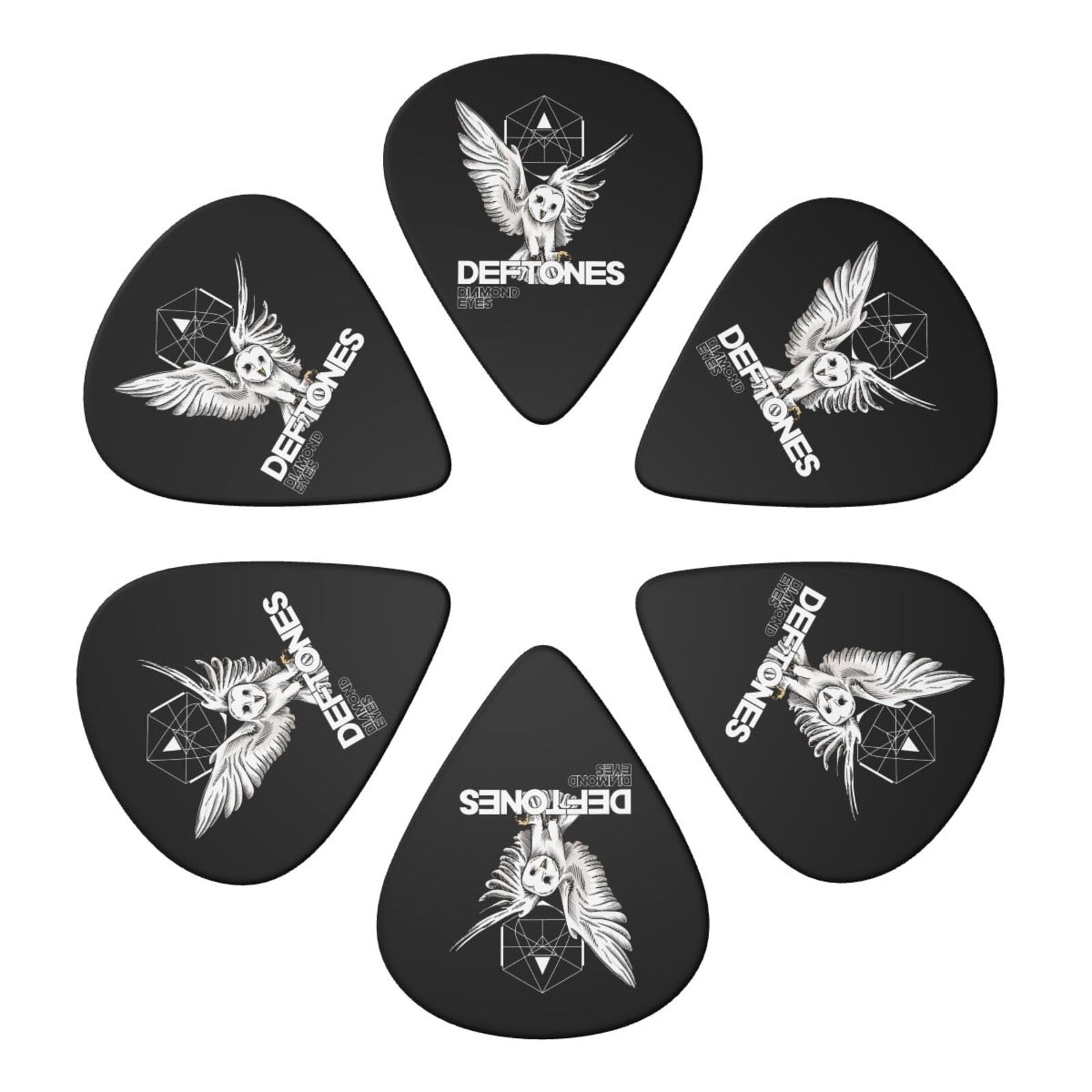 Amazon | Deftones デフトーンズ ギターピック 6本セット 3種厚み 超