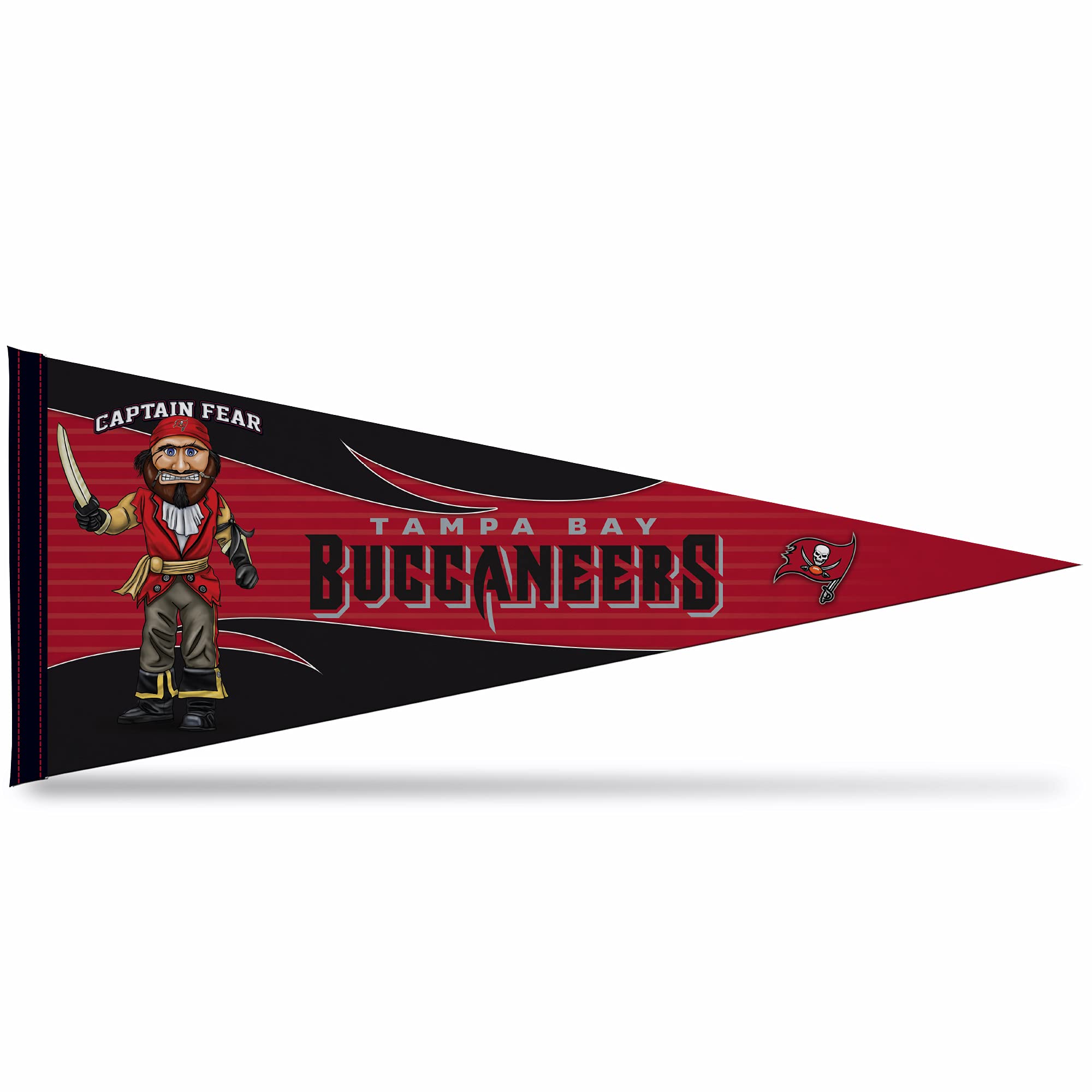 Rico Industries NFL Football Mascot" 12" x 30" Felt Wall Décor Pennant - Great for Home/Bed Room/Man Cave Décor