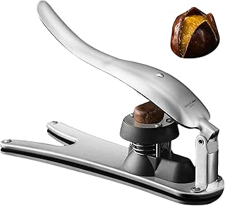 Cascanueces - Cortador de castañas resistente | Pinzas de nueces con mango antideslizante, herramienta para romper nueces de pecana, herramientas de cocina para pelar