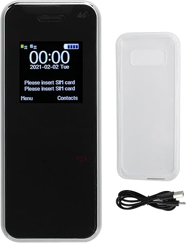 Miniatura 6 de GOWENIC Mini teléfono inteligente, teléfono infantil desbloqueado, teléfono celular de bolsillo, teléfono móvil portátil, 32 MB+32 MB, doble tarjeta