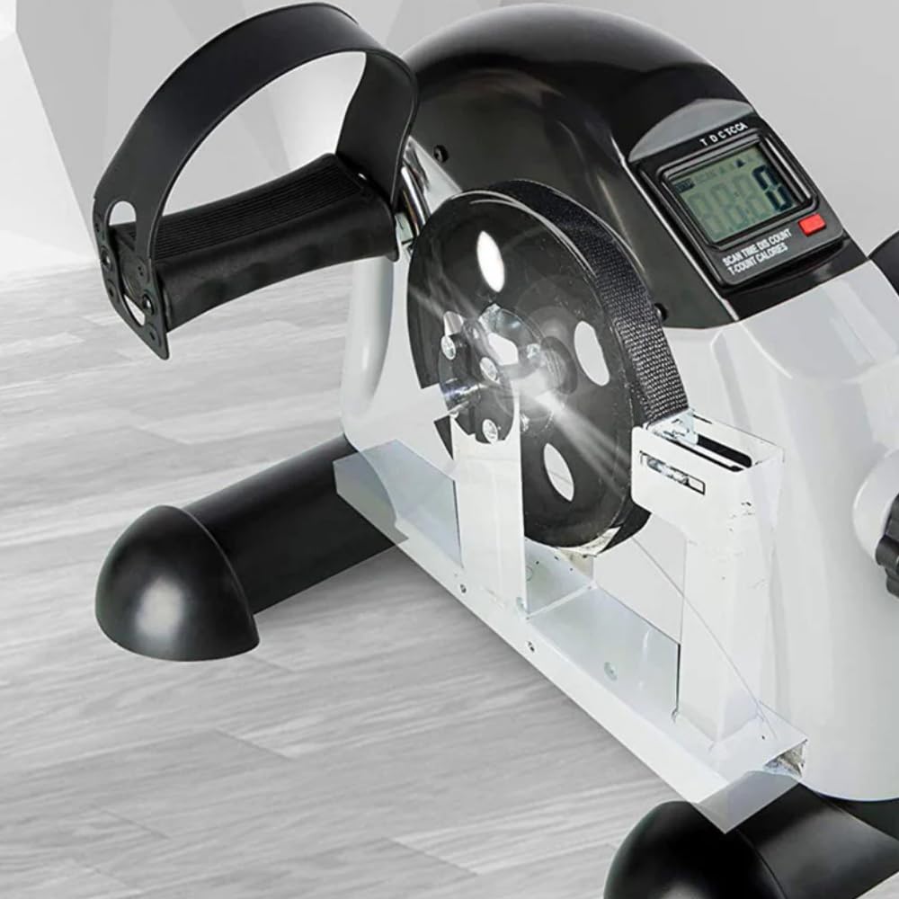 FFitness FMMB408B Cyclette Pedaliera da casa - Riabilitativa, Ginnastica ATTIVA, per anziani, riabilitazione infortuni | Bici Da Casa Easy Belt Bike Home Gym Braccia Gambe