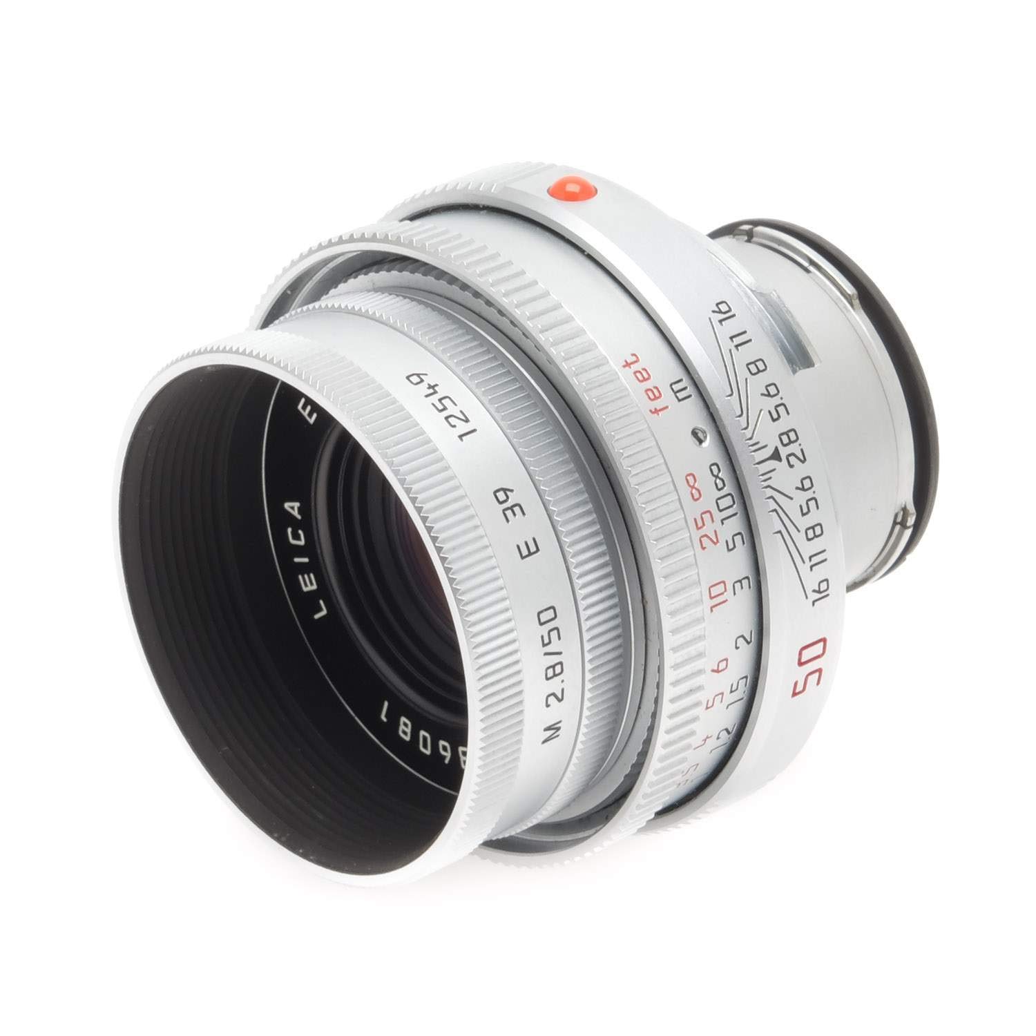 Leica 50mm f/2.8Elmarit M マニュアルフォーカスレンズ