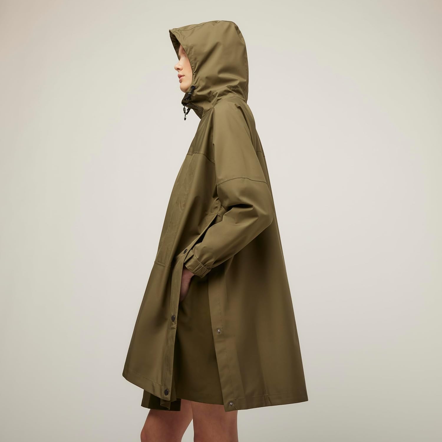 Packable Hooded Poncho - Image 3