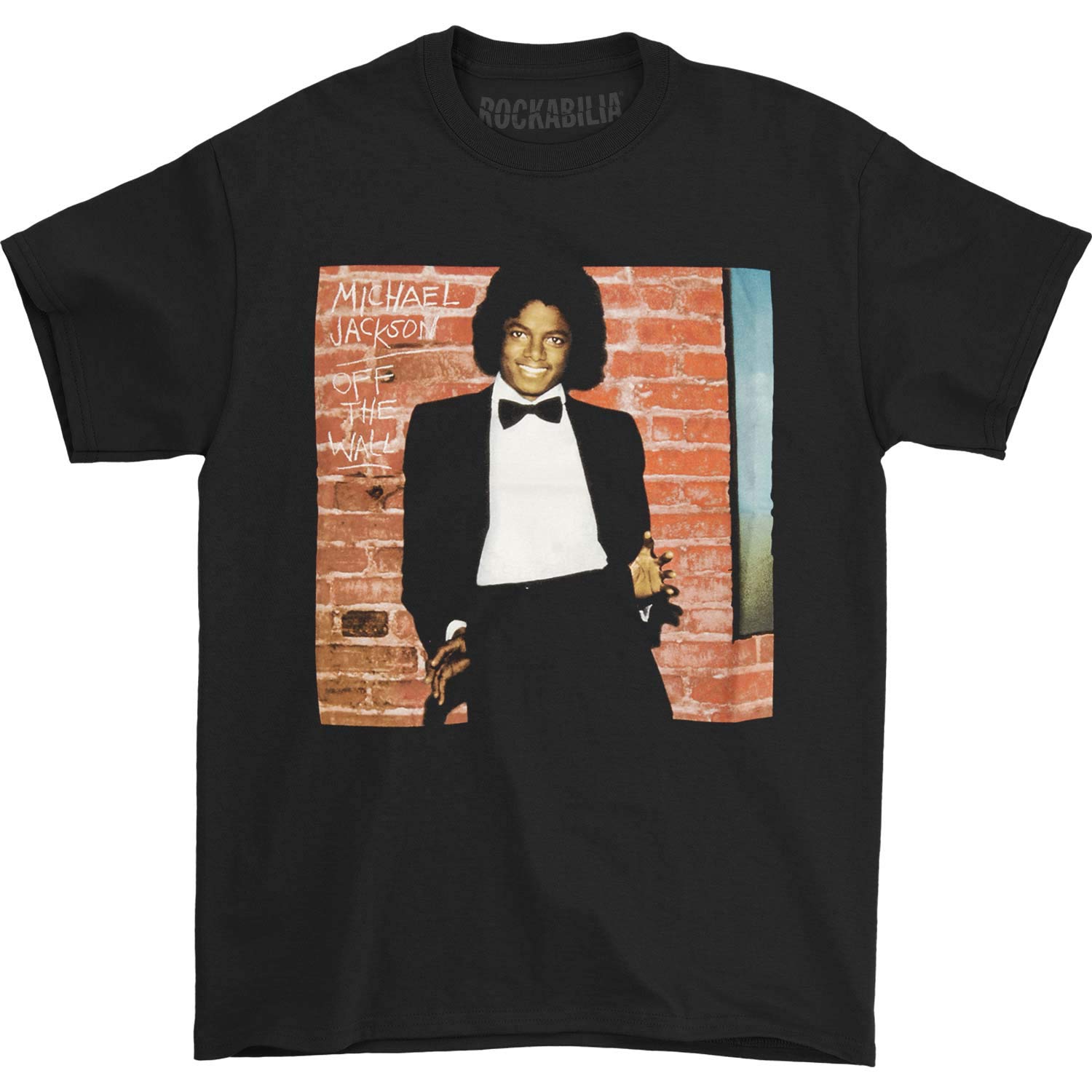 Michael JacksonMen's Off The Wall Closeup Slim-Fit T-Shirt