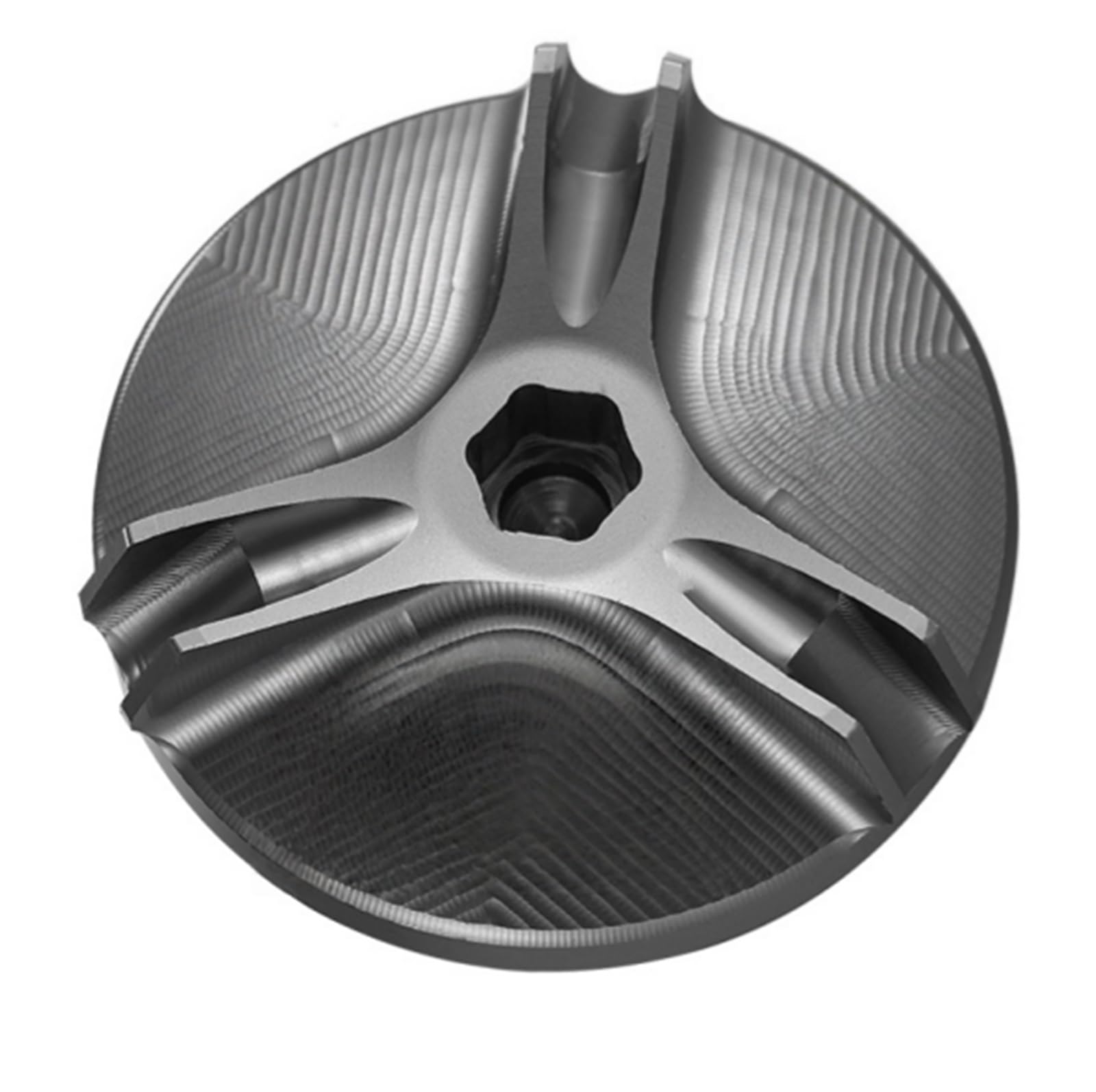Tapa de tapón aceite motor motocicleta gris para Honda CB 650R 1000R 500X 6