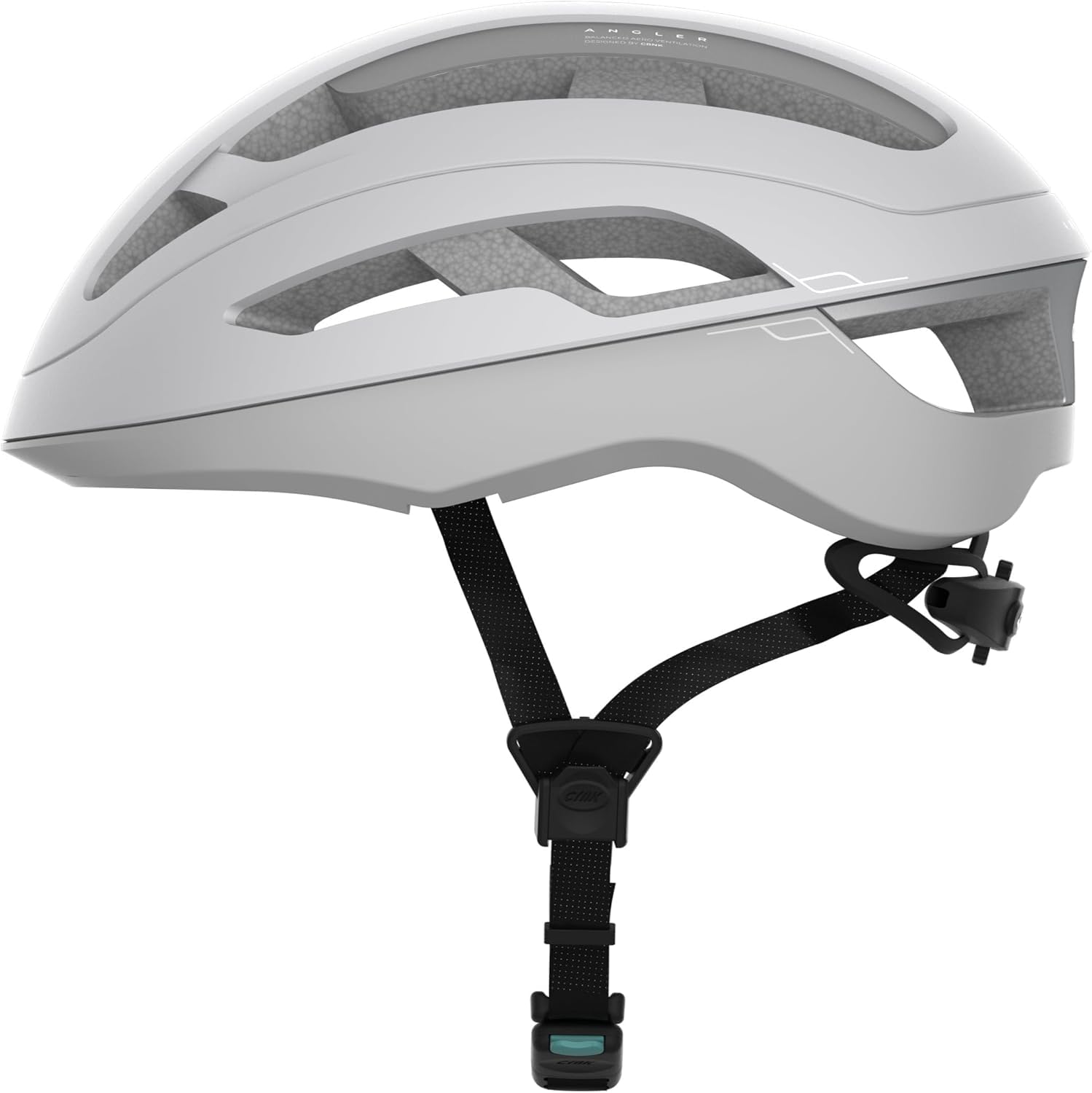 CRNK Angler Fahrradhelm – Ultraleichter Rennrad & E-Bike Helm für Damen & Herren – Aerodynamisch, Stoßabsorbierend & Belüftet – Mit Magnetverschluss & Memory-Foam-Polster