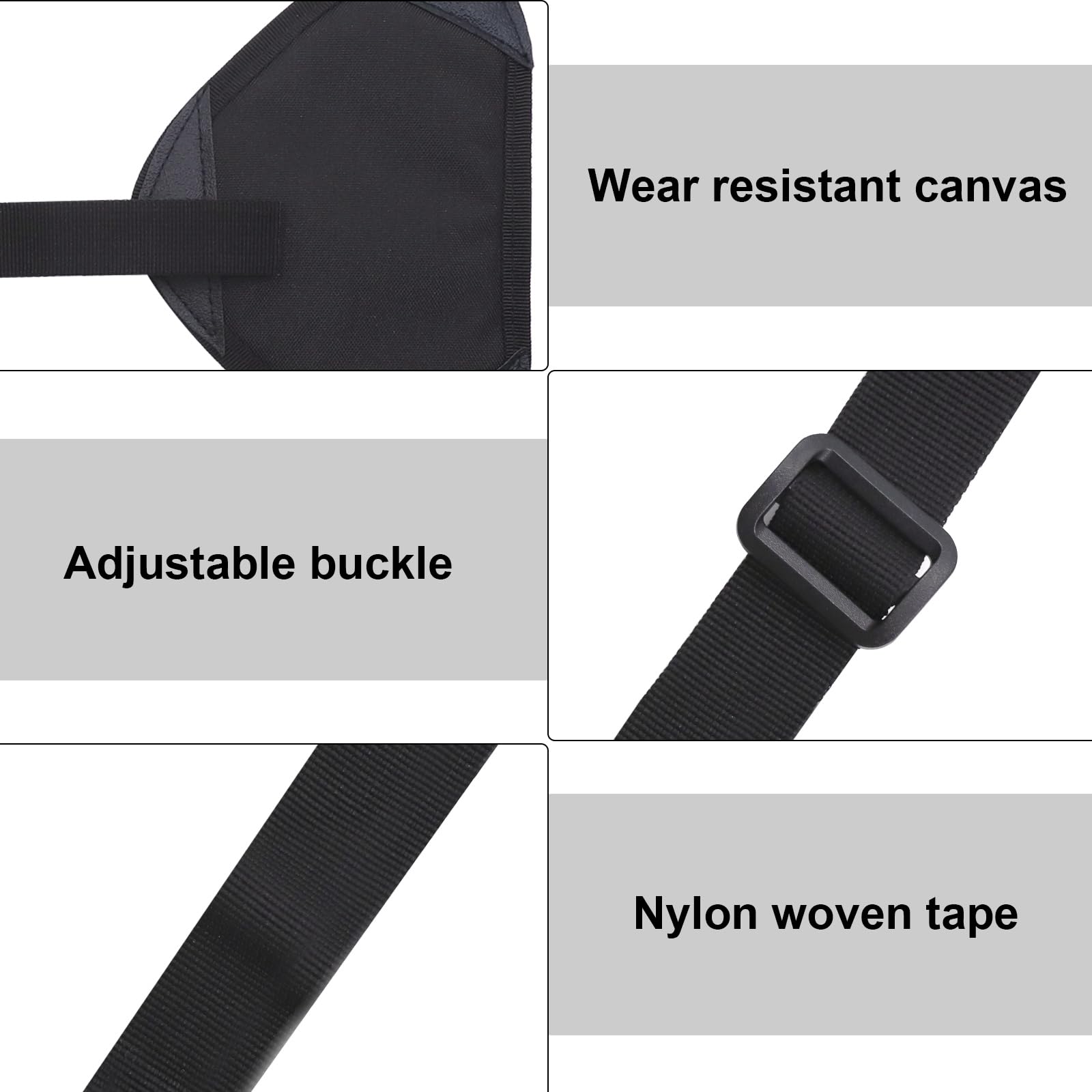 Funda de Hombro para Pistolas, 2-Pack de Fundas Verticales Ajustables para Pistolas con Doble Funda de Carga, Funda de Transporte Oculto de Alta Resistencia para la Mayoría de Pistolas