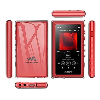 Sony Walkman レッド NFC対応 本体とケース Amazon.co.jp: に適用するソニー ウォークマンNW-ZX500 ZX505