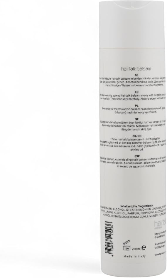 Hairtalk Arcos care set, shampoo, 250 ml, with balm, 250 ml extensions, hair extensions, bondings