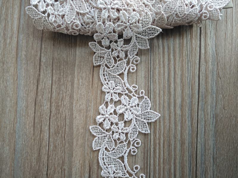 XCSJ 3 Yard 13cm Largeur Dentelle Ruban Garnitures Vintage