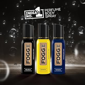 Fogg Fantastic Dynamic Perfume Body Spray, Long Lasting No Gas Deodorant for Men, 150ml