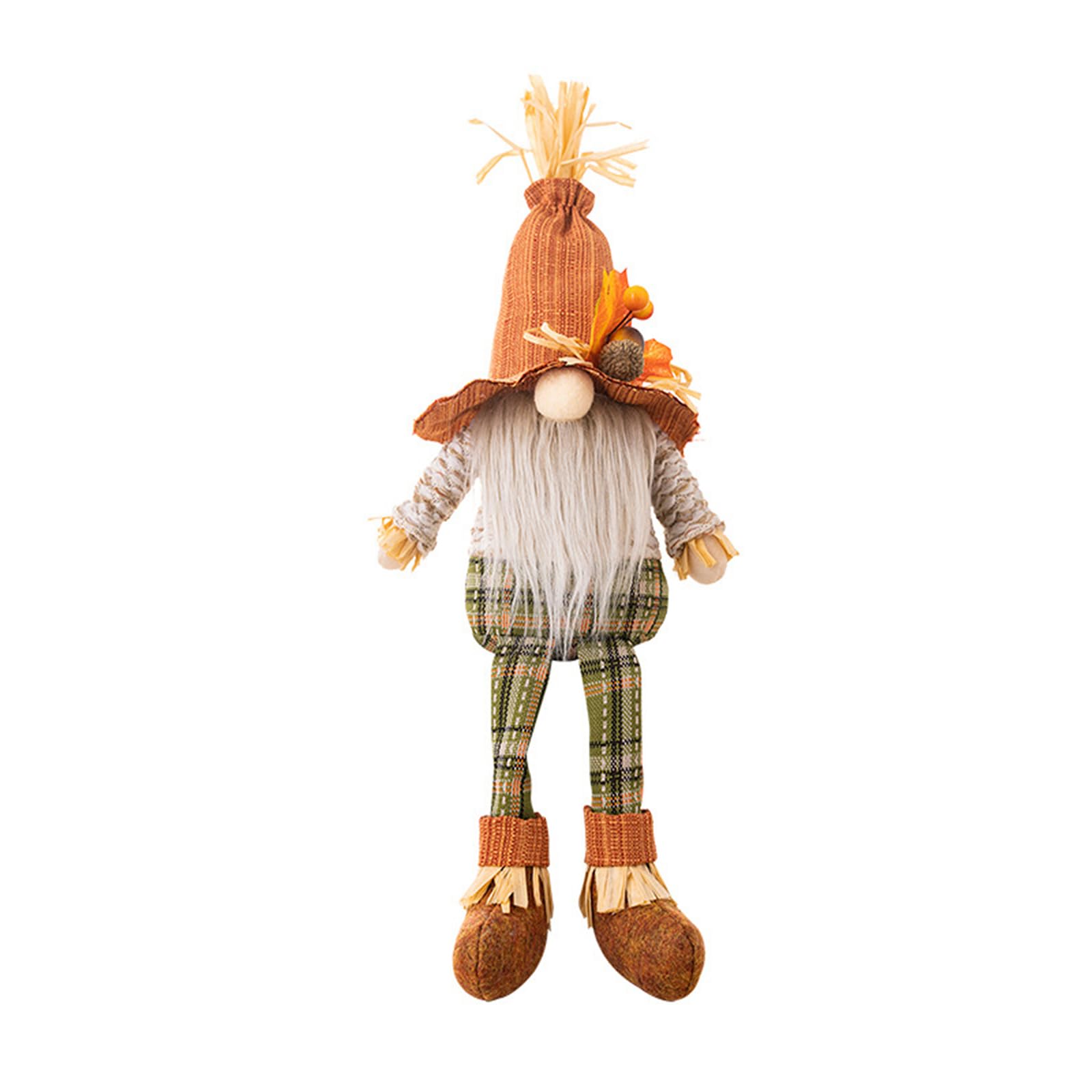 Tsophreniq Thanksgiving Long Leg Decorative Statue Fall Home Farmhouse Dining Table Decoration Children Girl Boys Harvest Season Decor