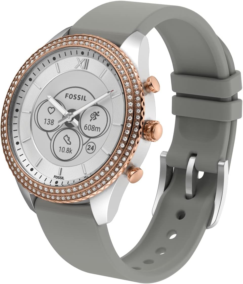 FossilGen 6 Hybrid Smart Watch for Women with Alexa Built-In, Fitness Tracker, Activity Tracker, Sleep Tracker, Music Control, Smartphone Notifications