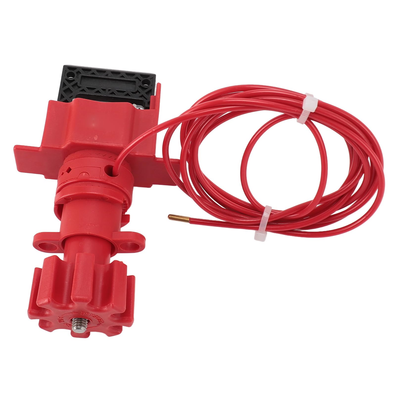 Ball Valve Lockout Device, Rustproof Multifunctional Disc Lock Ball Valve Lockout for Industry