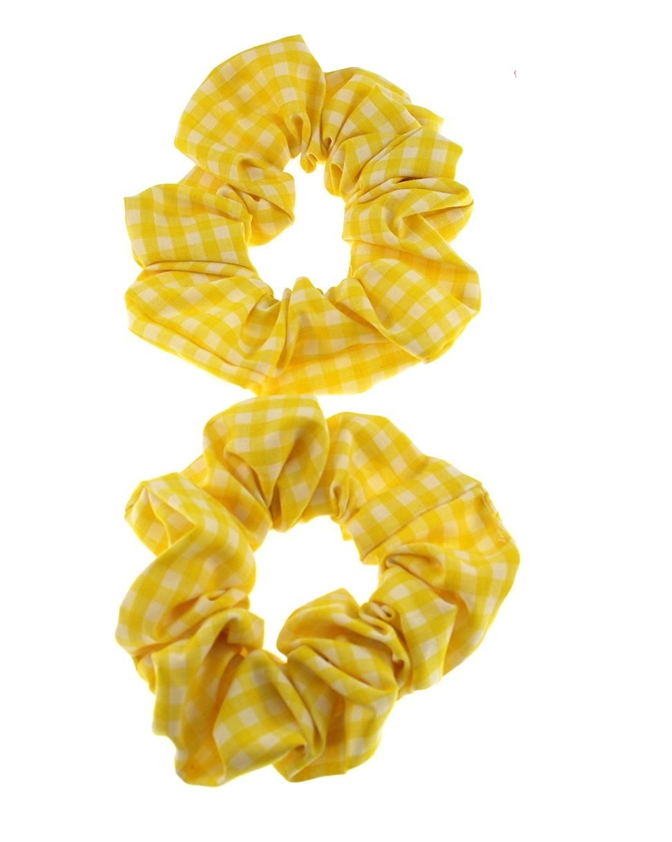 Zac's Alter Ego Set of 2 Gingham Hair Scrunchies