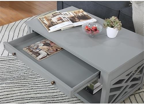 Miniatura 6 de Coventry - Juego de 3 mesas auxiliares y mesas auxiliares de 36 pulgadas, colección de muebles de sala con almacenamiento, elementos decorativos