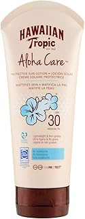 HAWAIIAN Tropic - Aloha Care Spf 30 - Lozione Solare Protettiva Ecosostenibile - 180 ml