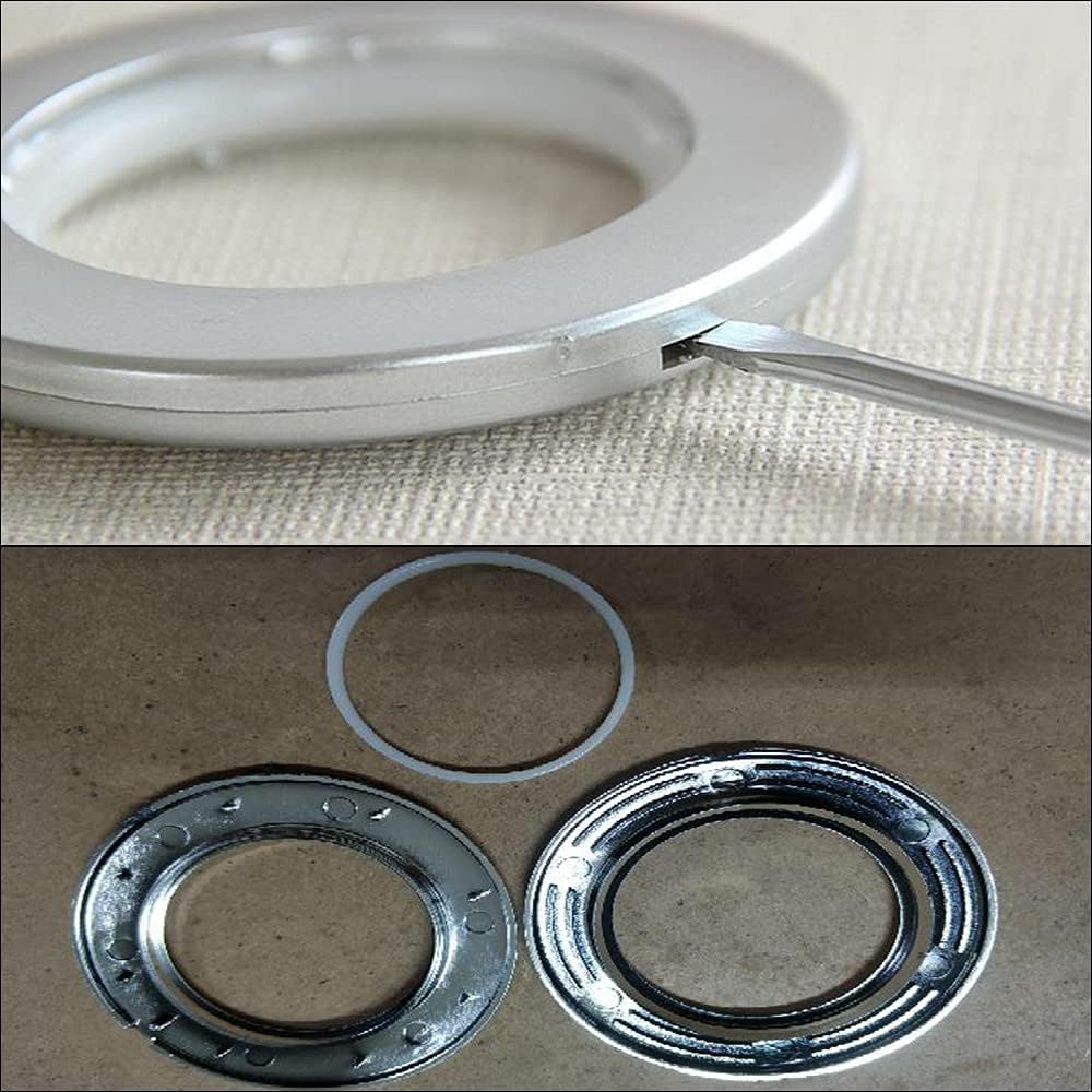 20 Pcs Plastic Curtain Grommets Round Curtain Grommets Low Noise