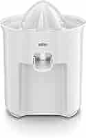 Spremiagrumi Braun CJ3000 - Rotazione Alternata, Avvio Automatico, 350ml, Bianco - Foto 4