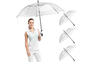 Clear Umbrella Extra Large 3Pcs 61"