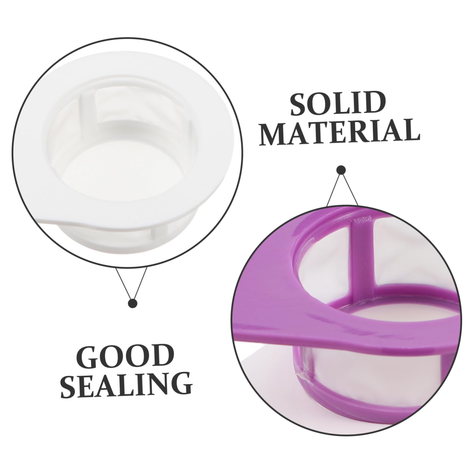SOLUSTRE Kit de Filtration Cellulaire Maille en Nylon 3pcs Outil de Séparation Facile à Retirer pour Expériences en Laboratoire de Chimie