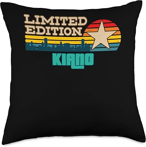 Limited Edition Maxim Retro Radio Cassette Name Throw Pillow
