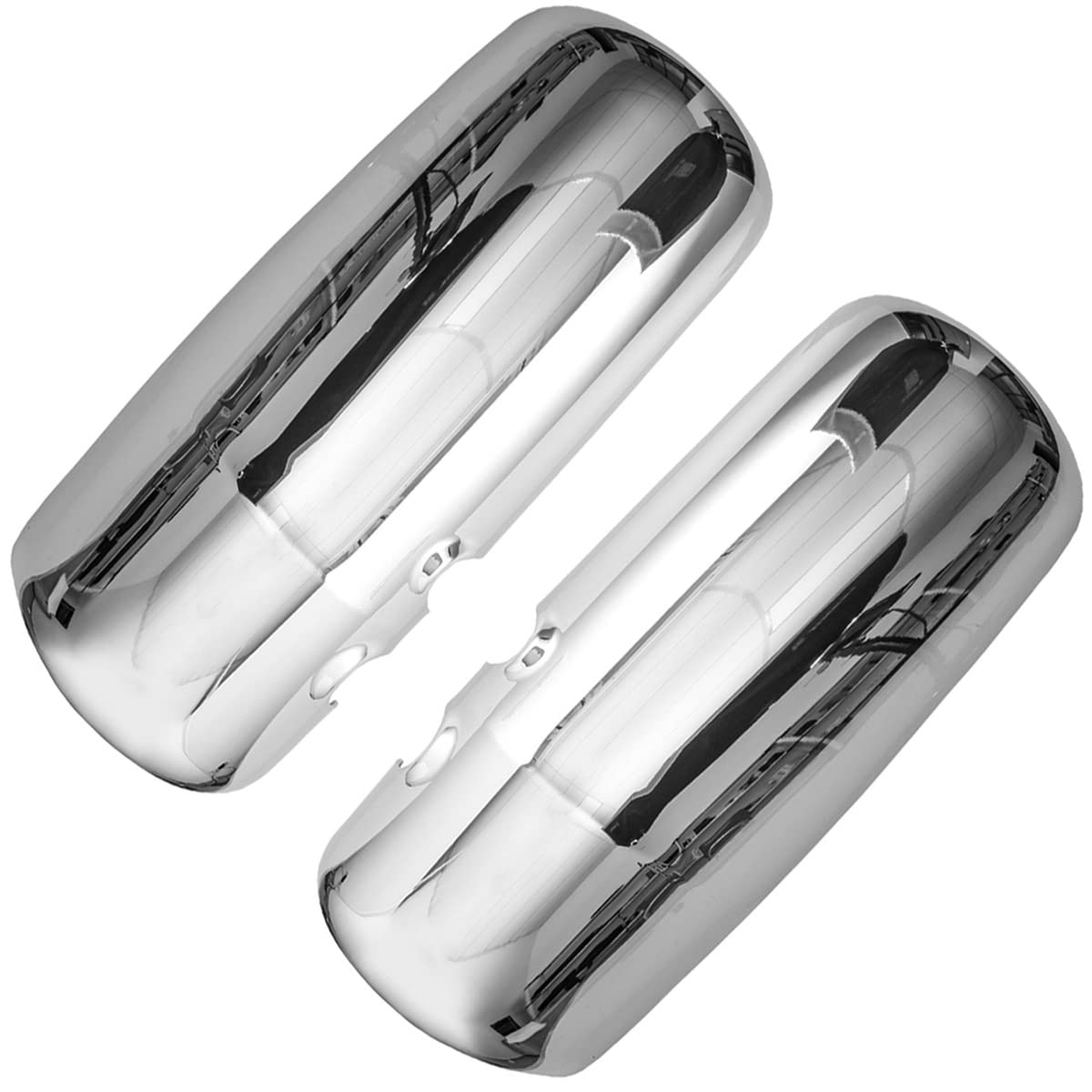 Photo 1 of High Soar Chrome Door Mirror Covers for Kenworth T680 T880 W990, Driver and Passenger Side Mirror Cover for Kenworth T680 T880, A Pair (Left / Driver Side)