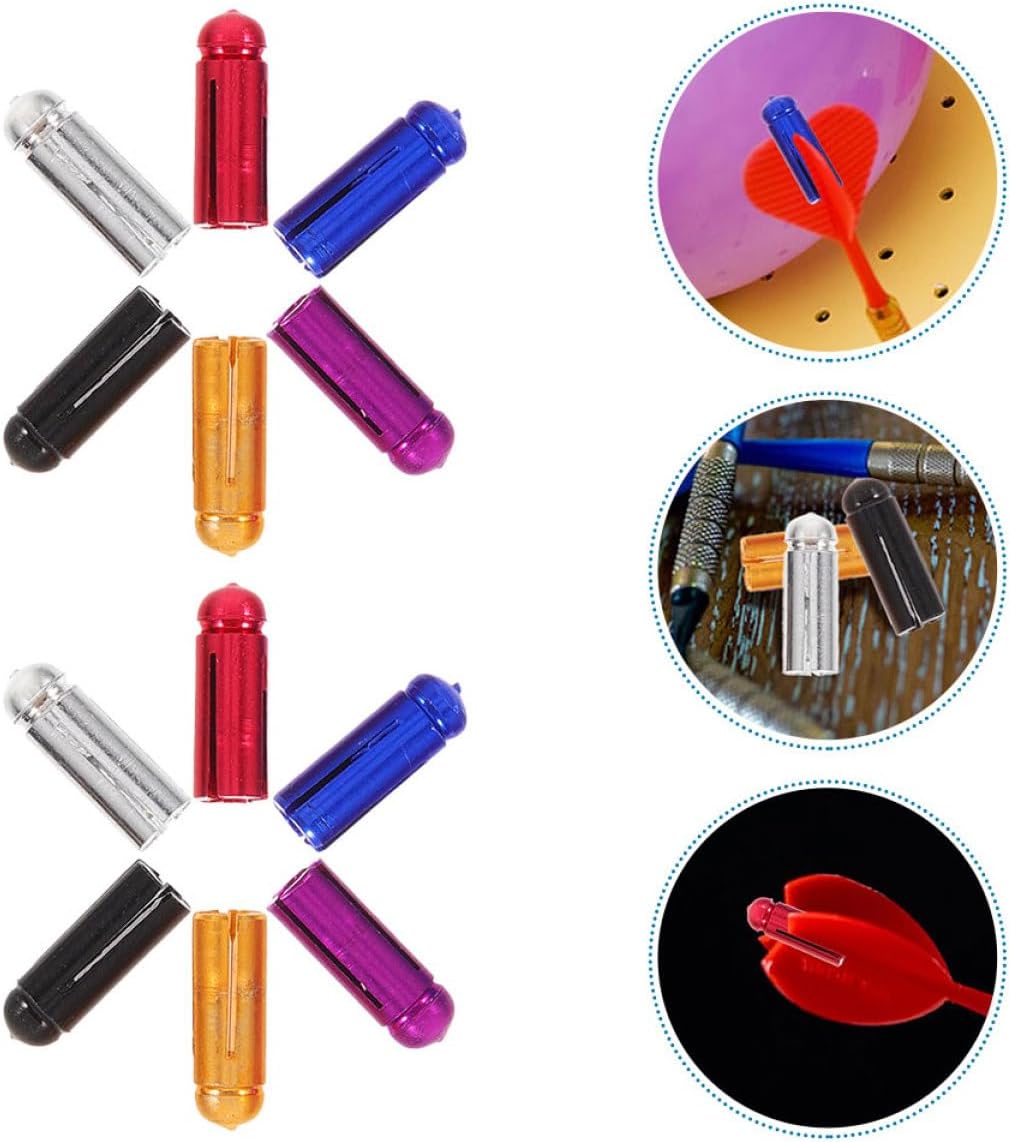 18Pcs Flight Protectors Durable Wing Corrector Supplies for Professional Multiple Colors Easy to Mount for Competitions and