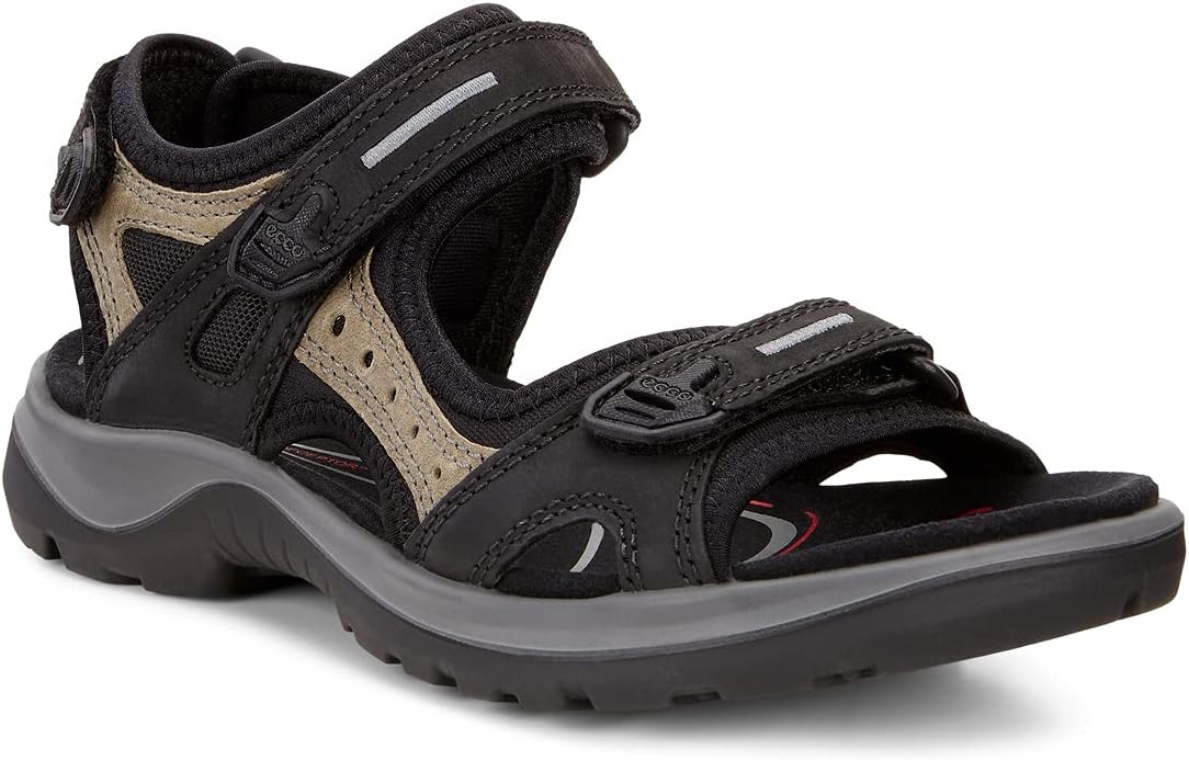 Offroad Women's Open Toe Sandals, Black Mole Black, 6.5/7 UK