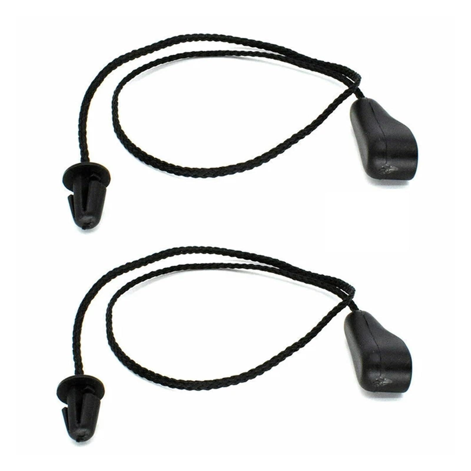 CordóN Bandeja Maletero Compatible con Ford para Focus Hatchback para MK2 2004-2011 Paquete Interior Trasero del Coche Correa Cuerda para Estante Paquete Cordón Cuerda para Estante(2Pcs)