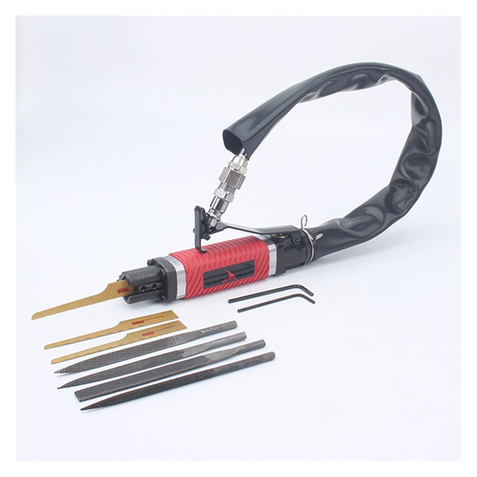CVFRDD Air Hammer, AF5A-Q Dual-Use Reciprocating Air Saw Pneumatic File Tool Polishing Tools Cutting