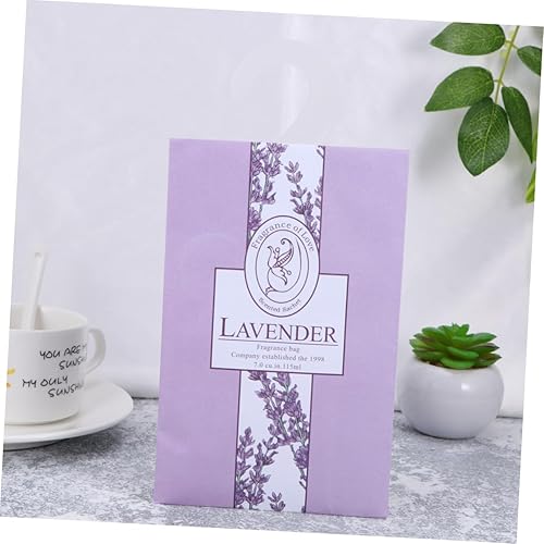 Miniatura 4 de Holibanna 5 bolsas de lavanda, mezcla de especias de plantas naturales, bolsitas perfumadas para automóvil, aroma calmante y relajante, ambientador