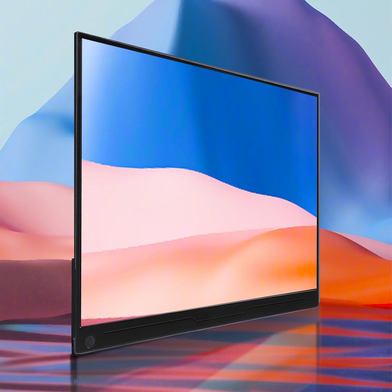 Portable Monitor, 18in 2.5K 2560x1600P IPS 144Hz Laptop Monitor, HDMI, Type C, Micro USB, 3.5mm Aux Interface, Portable Display Screen Extender for Laptop PC - Image 7