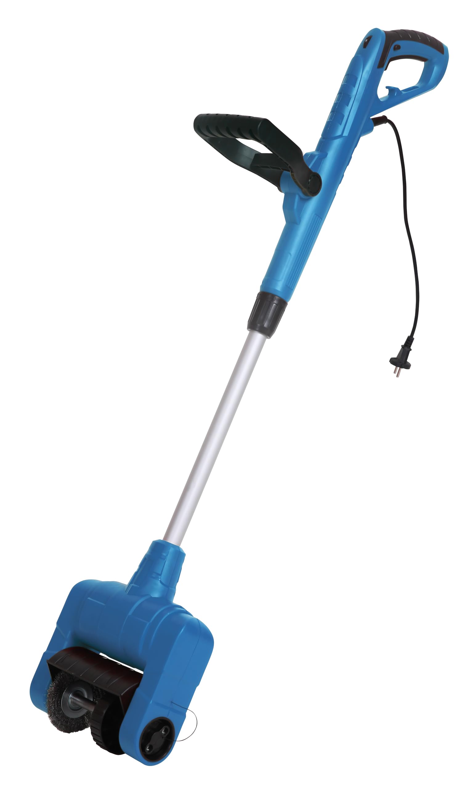CFH Spazzola multifunzione EMB 684 – Spazzola per fughe elettrica 230 V 500 W 750-1.300 giri/min, rimozione delle erbacce per fughe e superfici, cambio della spazzola senza attrezzi, manico