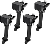 Vista 18 de BDFHYK Paquete de bobinas de encendido UF375 y bujías de iridio 6509 compatibles con Buick Allure Enclave LaCrosse Rendezvous Cadillac CTS SRX Chevy