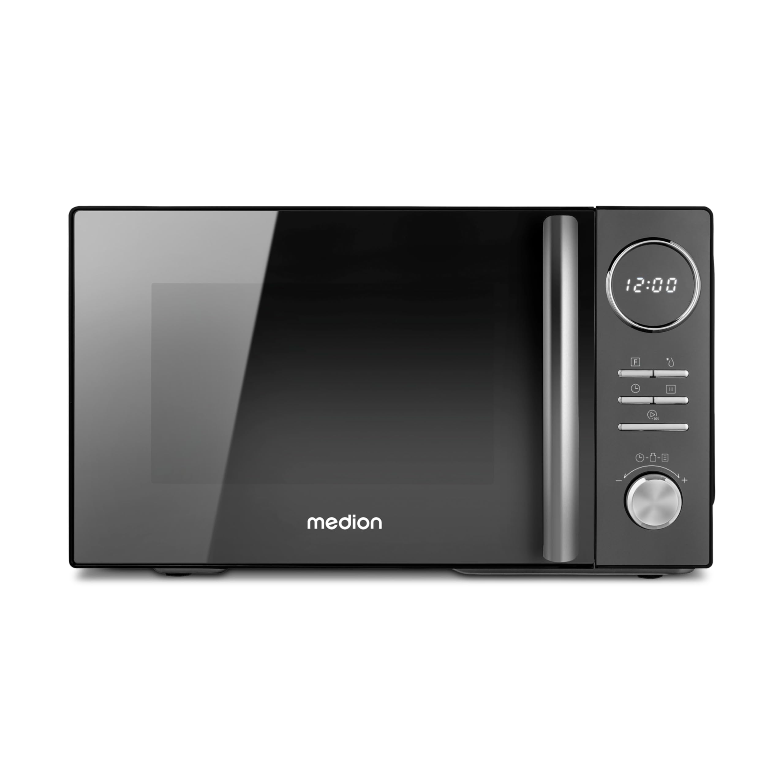 MEDION 3-in-1 Mikrowelle mit Grill und Heißluft – MD11493, Schwarz