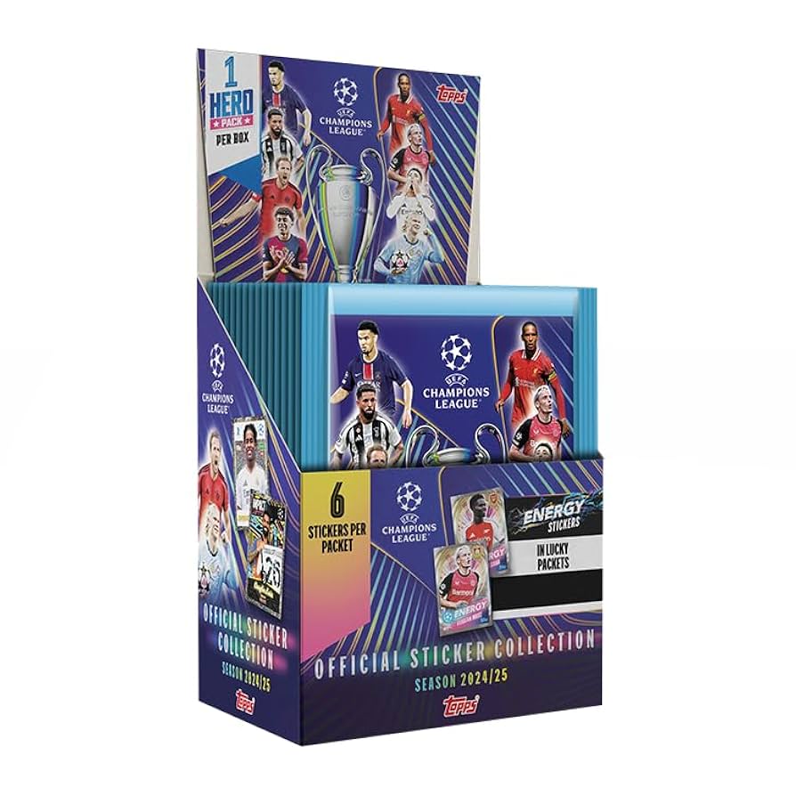 Amazon.com: Topps UEFA Champions League Stickers 24/25