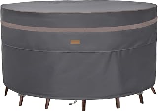 Round Patio Table Cover Outdoor Furniture Waterproof 48" Dia