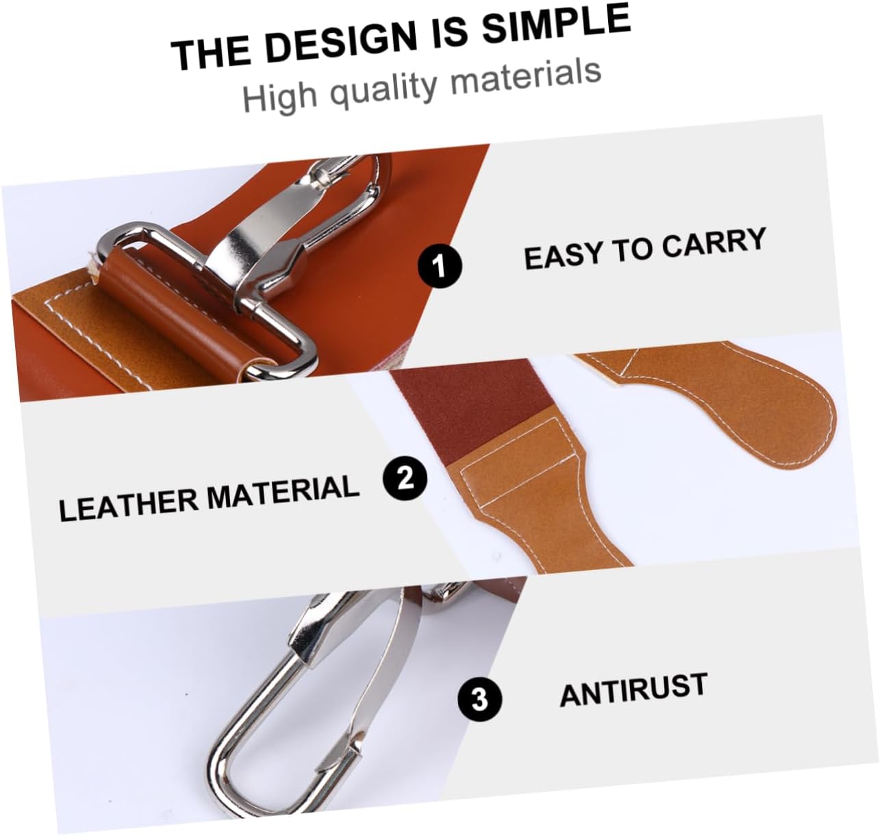 Razor Sharpening Double-sided Strop Leather Canvas Ideal for Barber and Woodworking